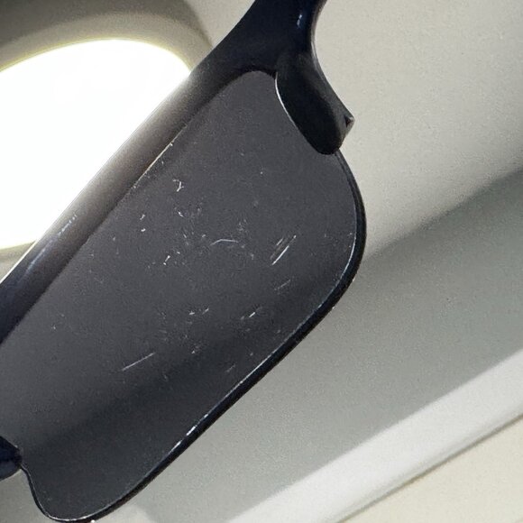 Oakley Sunglasses Flak Jacket XLJ 03-931 Team Navy Blue w/ Black Iridium - Picture 14 of 15